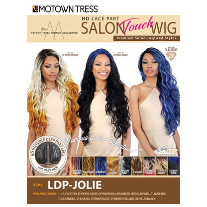 Motown Tress Salon Touch HD Invisible Deep Part Lace Wig - LDP-JOLIE Alexwigs