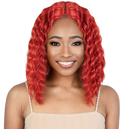 Motown Tress Swiss Deep Part Lace Front Wig - LDP-CRIMP6 Alexwigs