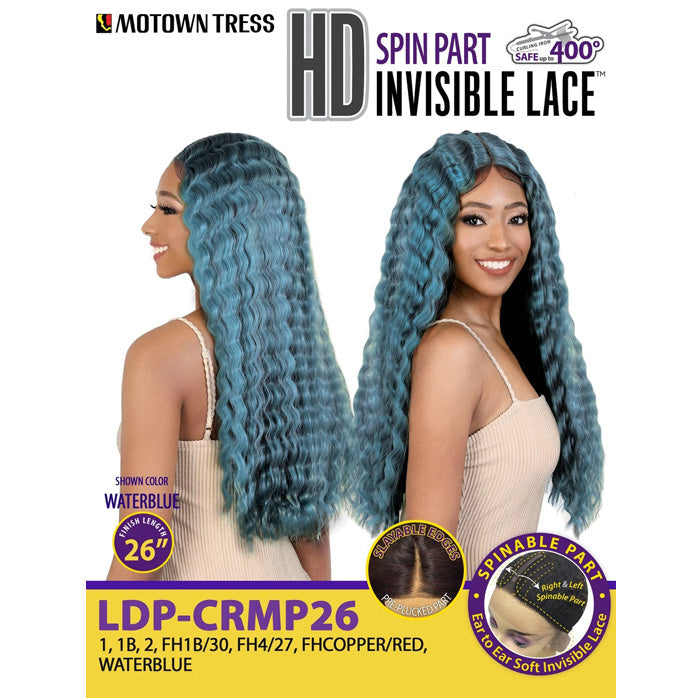 Motown Tress HD Spin Part Invisible Lace Front Wig - LDP-CRMP26 Alexwigs