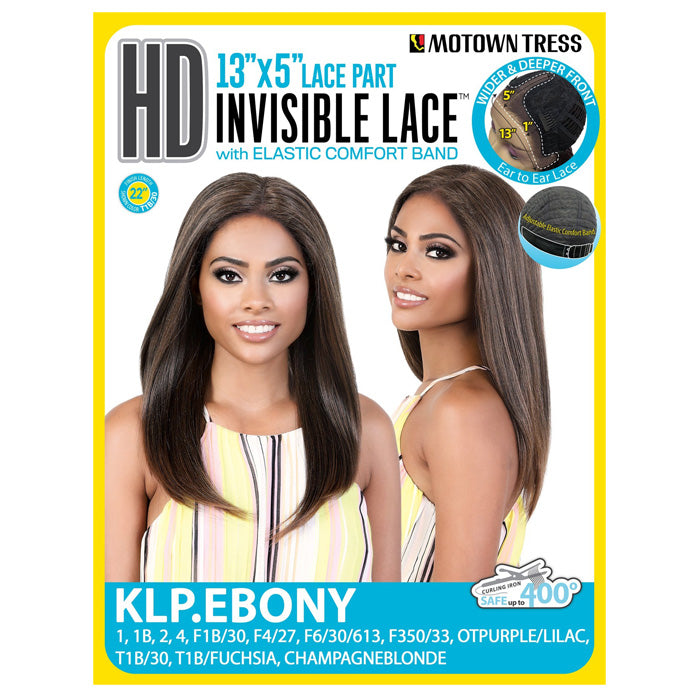 Motown Tress HD 13x5 Invisible Lace Front Wig - KLP.EBONY Alexwigs
