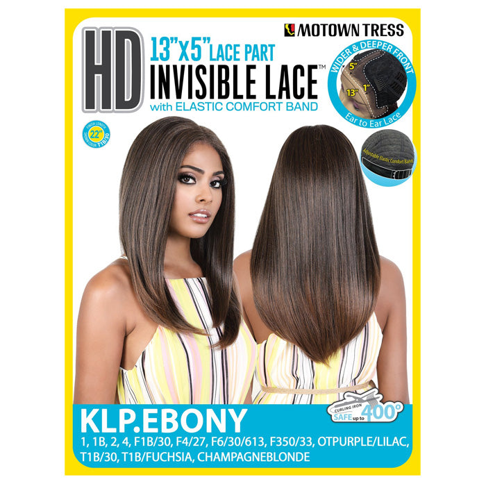 Motown Tress HD 13x5 Invisible Lace Front Wig - KLP.EBONY Alexwigs