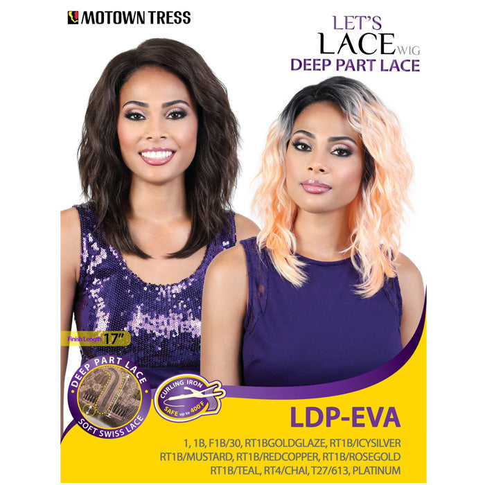 Motown Tress Let's Lace Deep Part Swiss Lace Wig - LDP-EVA Alexwigs