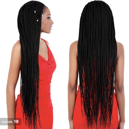 Motown Tress Lace Front Wide 13x4 Box Braid Wig - L134.BOX 38 Alexwigs