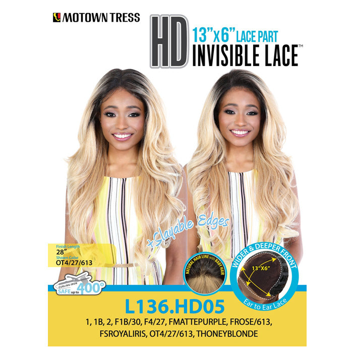 Motown Tress HD 13X6 Lace Wig - L136 HD05 Alexwigs