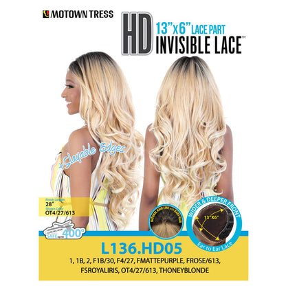 Motown Tress HD 13X6 Lace Wig - L136 HD05 Alexwigs