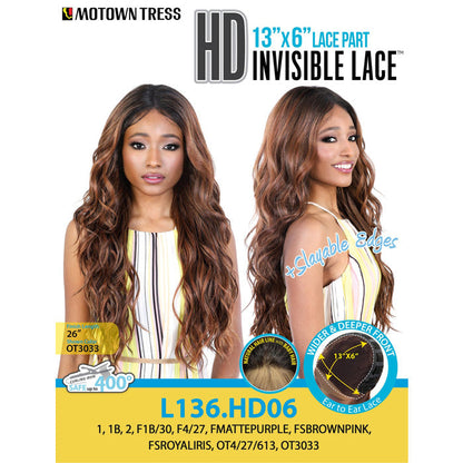Motown Tress HD 13X6 Lace Front Wig - L136.HD06 Alexwigs