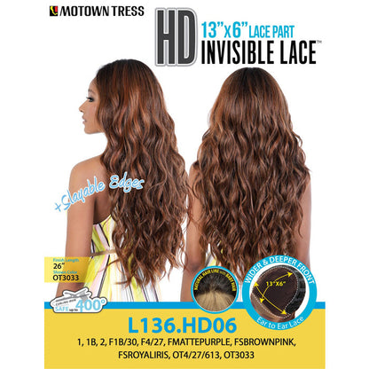 Motown Tress HD 13X6 Lace Front Wig - L136.HD06 Alexwigs