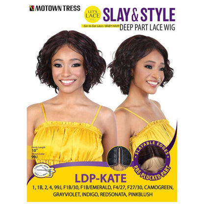 Motown Tress Let's Lace Slay & Style Deep Part Lace Wig - LDP-KATE Alexwigs