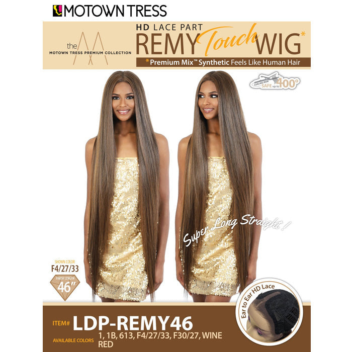 Motown Tress Premium HD Deep Part Lace Wig - REMY TOUCH 46 Alexwigs