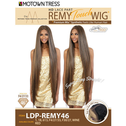 Motown Tress Premium HD Deep Part Lace Wig - REMY TOUCH 46 Alexwigs