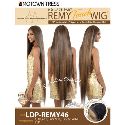 Motown Tress Premium HD Deep Part Lace Wig - REMY TOUCH 46 Alexwigs
