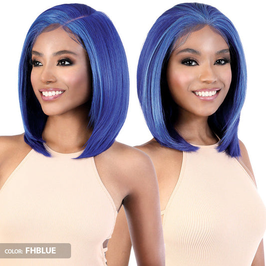Motown Tress HD 13x7 Fake Scalp Lace Front Wig - LS137.BLUE Alexwigs
