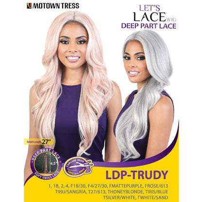 Motown Tress Let's Lace Deep Part Lace Front Wig LDP - TRUDY Alexwigs