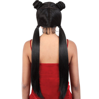 Motown Tress Synthetic Zig Zag 4 Way Part Let's Lace Wig - LZ VIXEN28 Alexwigs