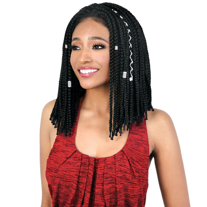 Motown Tress Braid Slayable & Spinable Part Lace Wig - LDP-BOX14 Alexwigs