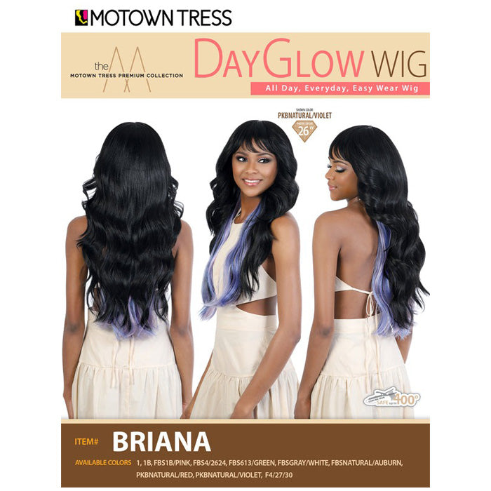 Motown Tress Day Glow Full Wig - BRIANA Alexwigs