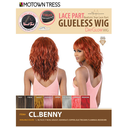 Motown Tress Day Glow Wig Glueless Lace Part Wig - CL.BENNY Alexwigs
