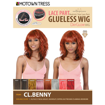 Motown Tress Day Glow Wig Glueless Lace Part Wig - CL.BENNY Alexwigs