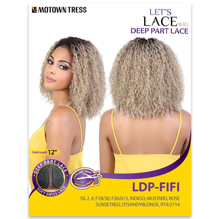 Motown Tress Let's Lace Deep Part Lace Wig - LDP-FIFI Alexwigs