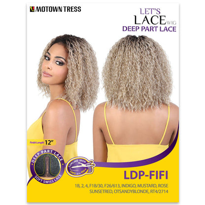 Motown Tress Let's Lace Deep Part Lace Wig - LDP-FIFI Alexwigs