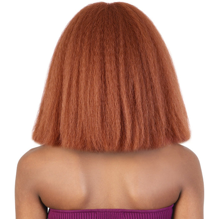 Motown Tress Glam Touch Lace Glueless Human Hair Blend HD Lace Deep Part WIG - HBL.POPO Alexwigs