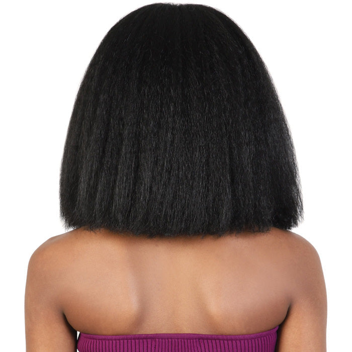 Motown Tress Glam Touch Lace Glueless Human Hair Blend HD Lace Deep Part WIG - HBL.POPO Alexwigs