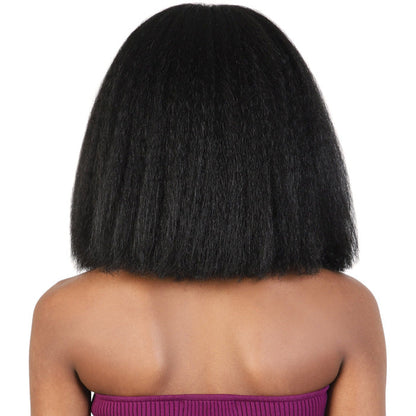 Motown Tress Glam Touch Lace Glueless Human Hair Blend HD Lace Deep Part WIG - HBL.POPO Alexwigs