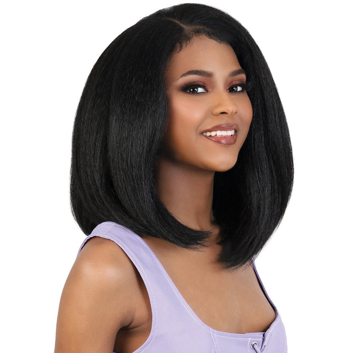 Motown Tress Glam Touch Lace Glueless Human Hair Blend HD 13x4 Lace Front Wig- HBL 134ZOA Alexwigs