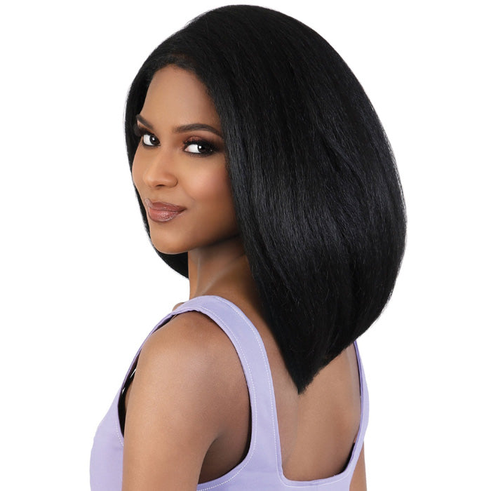 Motown Tress Glam Touch Lace Glueless Human Hair Blend HD 13x4 Lace Front Wig- HBL 134ZOA Alexwigs