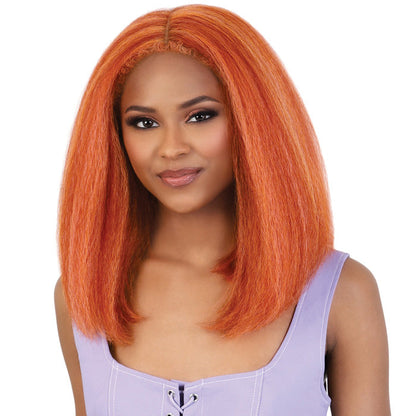 Motown Tress Glam Touch Lace Glueless Human Hair Blend HD 13x4 Lace Front Wig- HBL 134ZOA Alexwigs