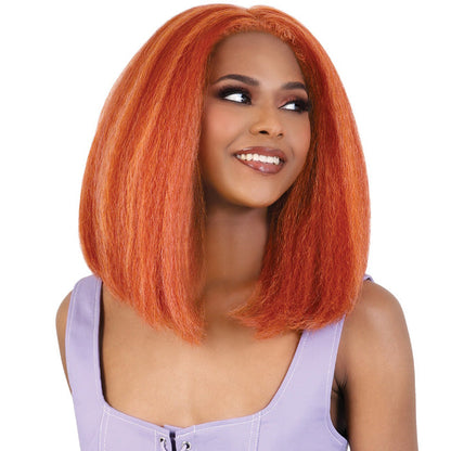 Motown Tress Glam Touch Lace Glueless Human Hair Blend HD 13x4 Lace Front Wig- HBL 134ZOA Alexwigs