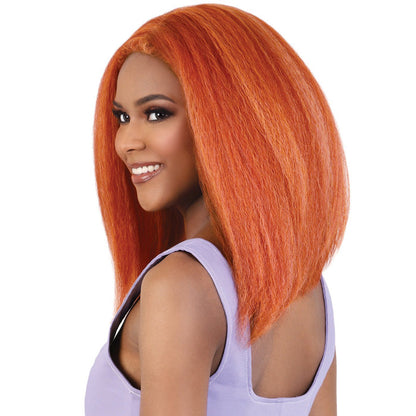 Motown Tress Glam Touch Lace Glueless Human Hair Blend HD 13x4 Lace Front Wig- HBL 134ZOA Alexwigs