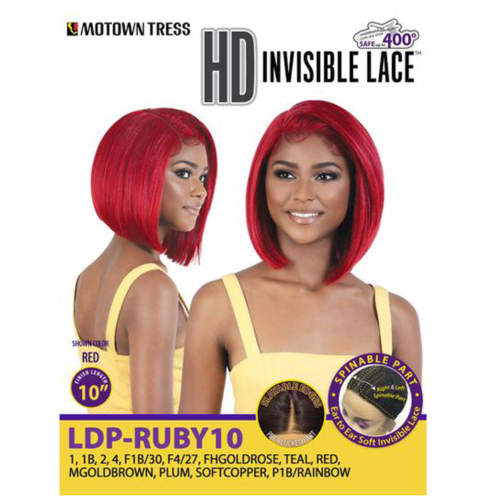 Motown Tress HD Invisible Spinable Lace Part Wig - LDP-RUBY10 Alexwigs