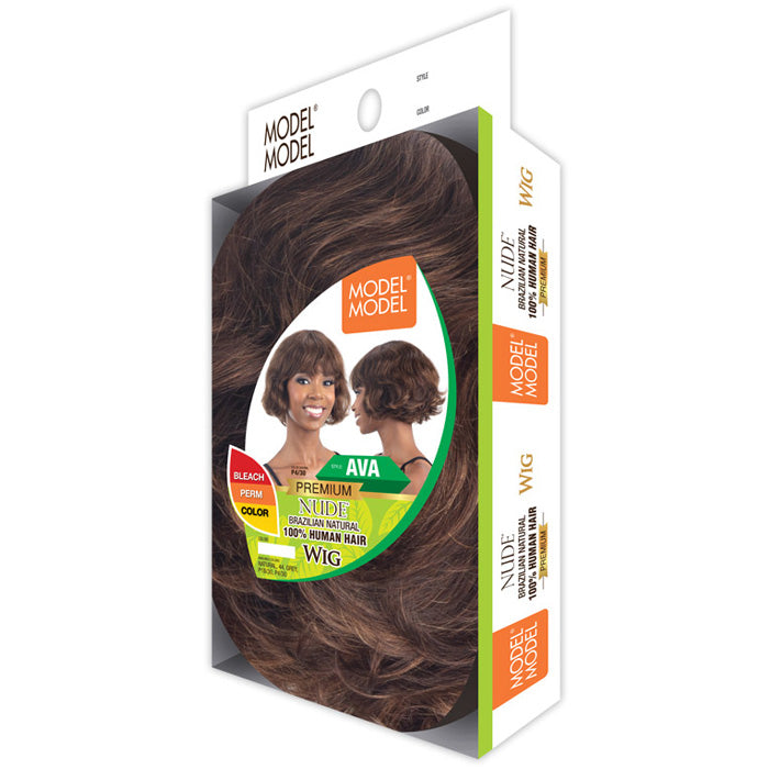 Model Model Nude Premium Brazilian Natural 100% Human Hair Wig - AVA Alexwigs