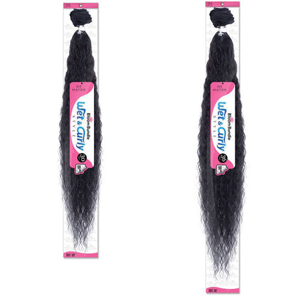 Mayde Beauty Bloom Bundle Weave - WET & CURLY 001 30"/36" Alexwigs