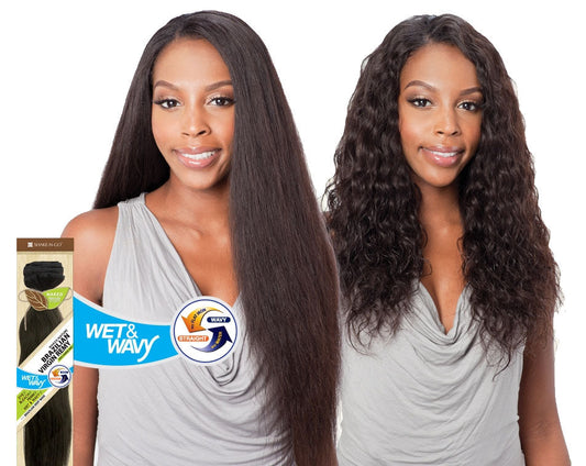 Shake-N-Go Naked 100% HH BRAZILIAN LOOSE DEEP WAVE 12/14/16/18 Inch (Wet & Wavy) Alexwigs