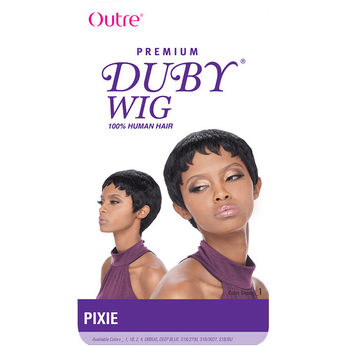 Outre Duby Human Hair Full Wig - PIXIE Alexwigs