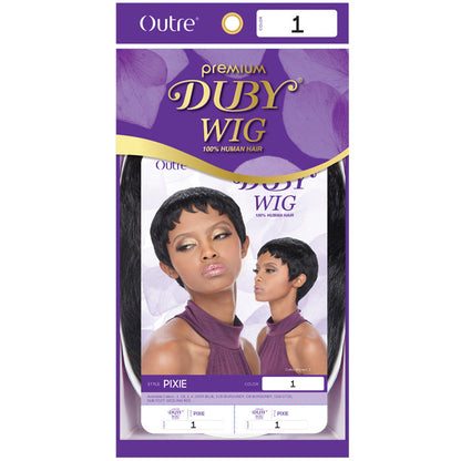 Outre Duby Human Hair Full Wig - PIXIE Alexwigs
