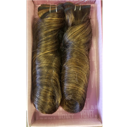 Outre Velvet Remy Human Hair Weave - GLAMOUR WAVE 12" Alexwigs