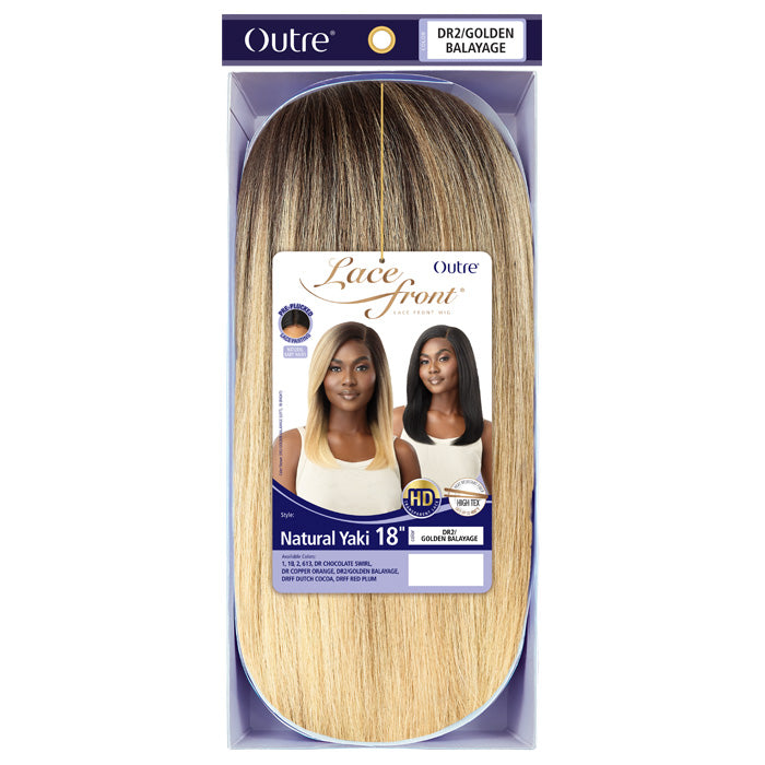 Outre HD Transparent Lace Front Wig - NATURAL YAKI 18 Alexwigs