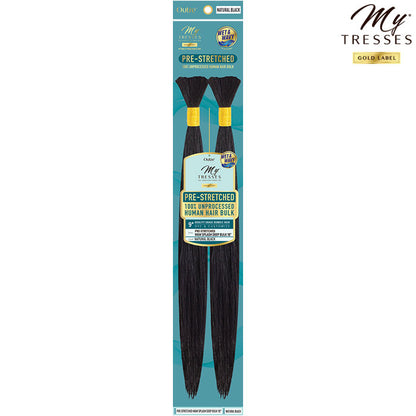 Outre Mytresses Gold Label 100% Human Hair Braids - PRE-STRETCHED W&W SPLASH DEEP BULK 18", 24" Alexwigs