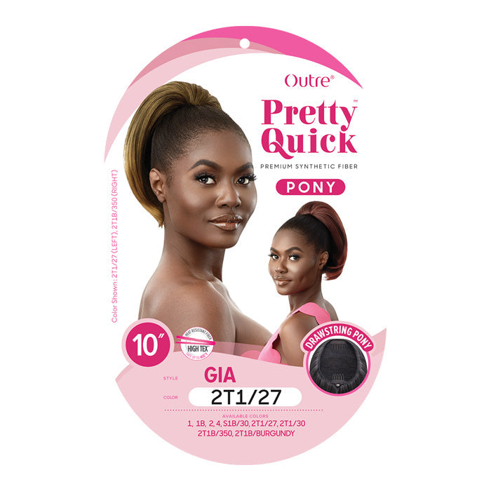 Outre Pretty Quick Pony Drawstring Ponytail - GIA 10" Alexwigs