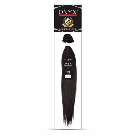 Onyx 7A 100% Brazilian Virgin Remi Human Hair Weave Bundle - STRAIGHT 10/26" Alexwigs