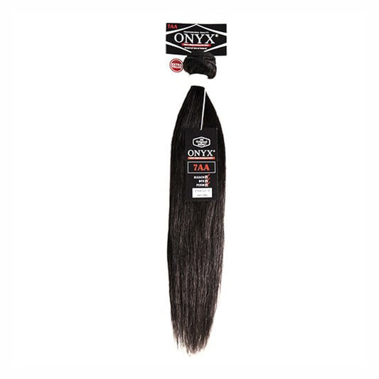 Onyx 7AA 100% Brazilian Virgin Remi Human Hair Weave Bundle - STRAIGHT 12/16" Alexwigs