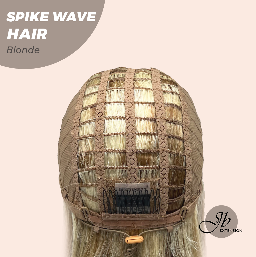 JBEXTENSION 24 Inches Long Curly Hair Blonde Headband Wig SPIKE WAVE HAIR - BLONDE Alexwigs