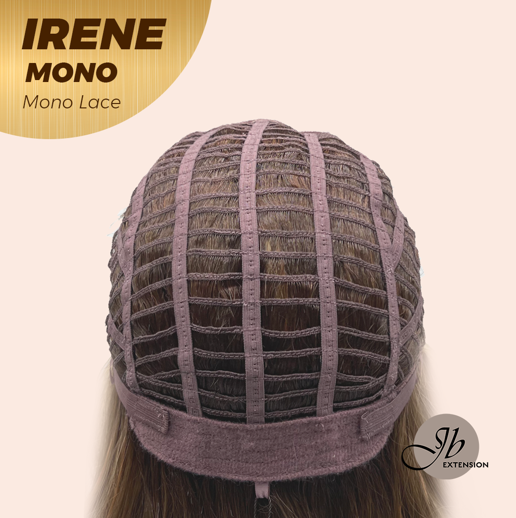 [PRE-ORDER] JBEXTENSION IRENE MONO Monofilament Handmade Wig 6X5 Full Monofilament Hand Tied Top Wig 19 Inches Hazelnut Curly Mono Lace Wig With Anti-slip Silicone Strips Glueless Wig IRENE MONO【BENDY EAR TABS】 Alexwigs
