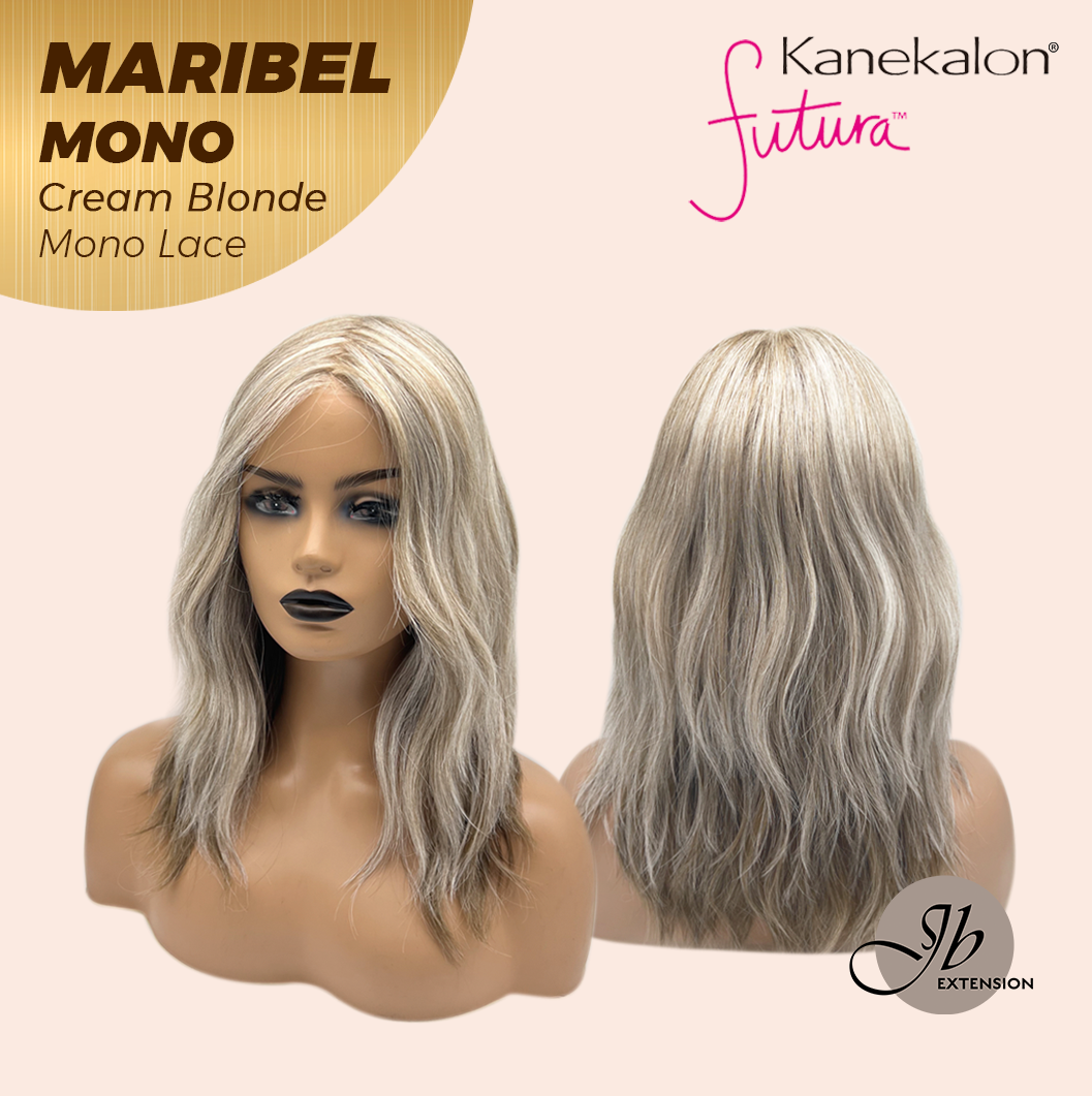 [PRE-ORDER] JBEXTENSION MARIBEL MONO CREAM BLONDE Monofilament Handmade Wig 6X5 Full Monofilament Hand Tied Top Wig 16 Inches Cream Blonde Wave Mono Lace Wig With Anti-slip Silicone Strips Glueless Wig MARIBEL MONO CREAM BLONDE【BENDY EAR TABS】 Alexwigs