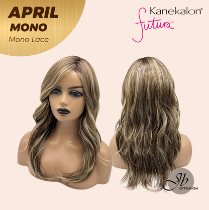 [PRE-ORDER] JBEXTENSION APRIL MONO Monofilament Handmade Wig 6X5 Full Monofilament Hand Tied Top Wig 18 Inches Hazelnut Mono Lace Wig With Anti-slip Silicone Strips Glueless Wig APRIL MONO HAZELNUT【BENDY EAR TABS】 Alexwigs