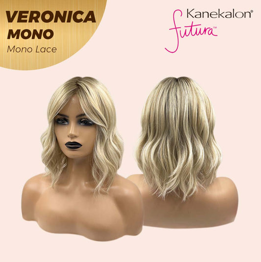 [PRE-ORDER] JBEXTENSION VERONICA MONO Monofilament Handmade Wig 6X5 Full Monofilament Hand Tied Top Wig 12 Inches Blonde Wave Mono Lace Wig With Anti-slip Silicone Strips Glueless Wig VERONICA MONO【BENDY EAR TABS】 Alexwigs