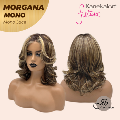 [PRE-ORDER] JBEXTENSION MORGANA MONO Monofilament Handmade Wig 6X5 Full Monofilament Hand Tied Top Wig 13 Inches Hazelnut Blonde Highlight Mono Lace Wig With Anti-slip Silicone Strips Glueless Wig MORGANA MONO【BENDY EAR TABS】 Alexwigs